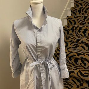 American Apparel Blue and White Striped Tunic